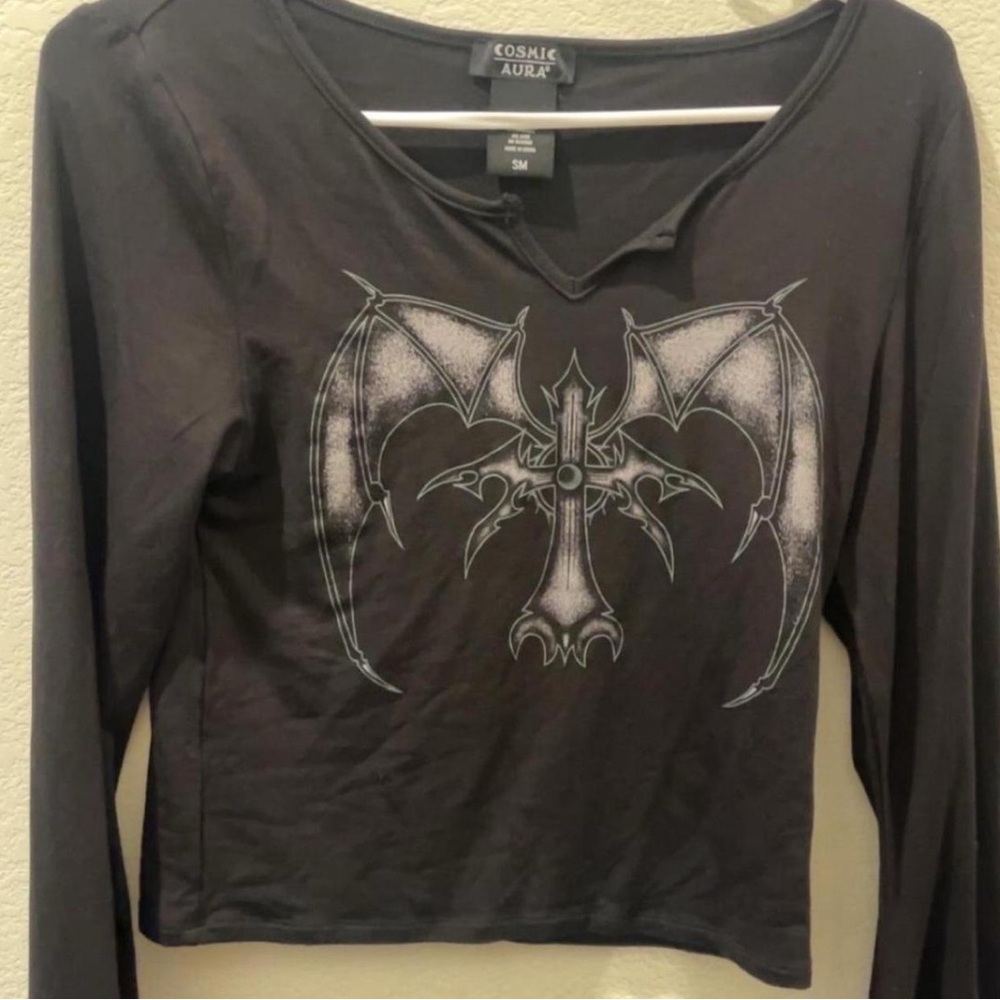 Hot Topic cross long sleeve